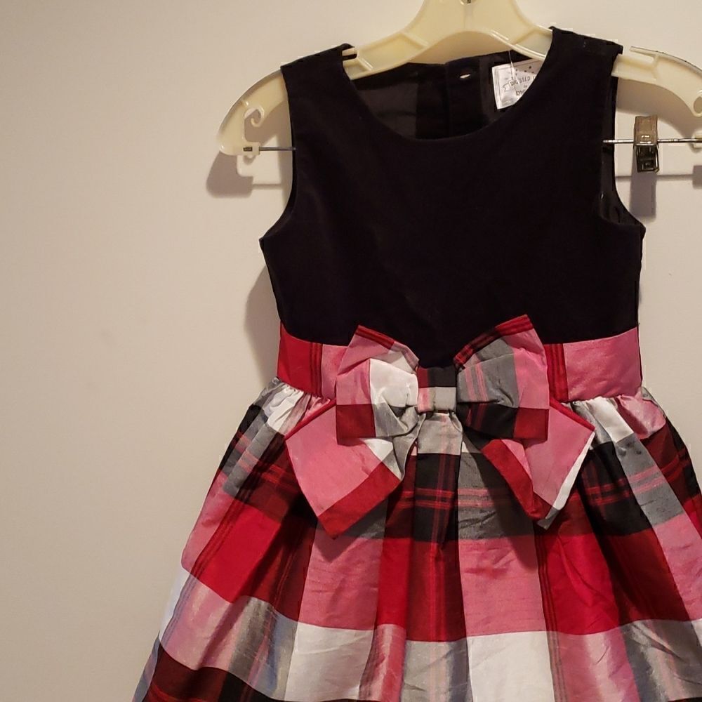 Gymboree red and black dress